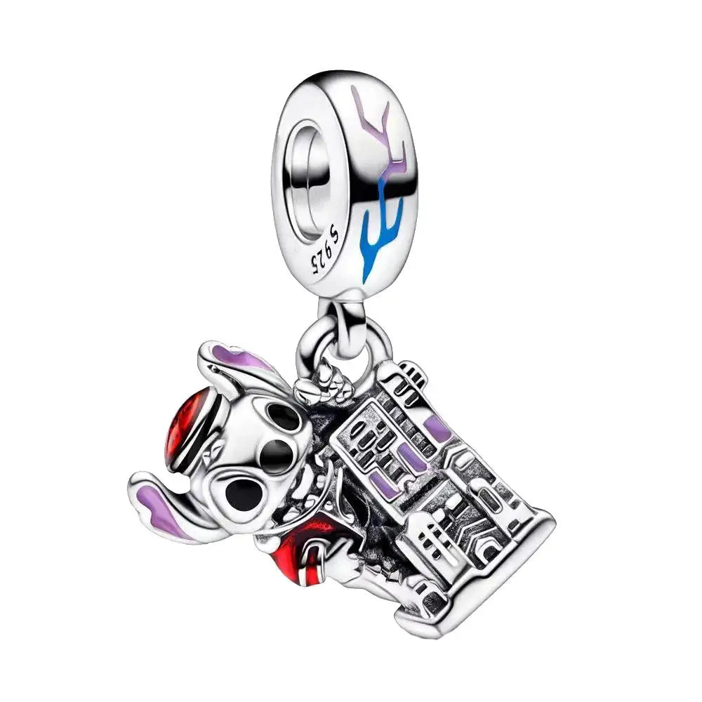 Charm Capitán América plata 925 – Abalorio de superhéroe para pulsera tipo Pandora
