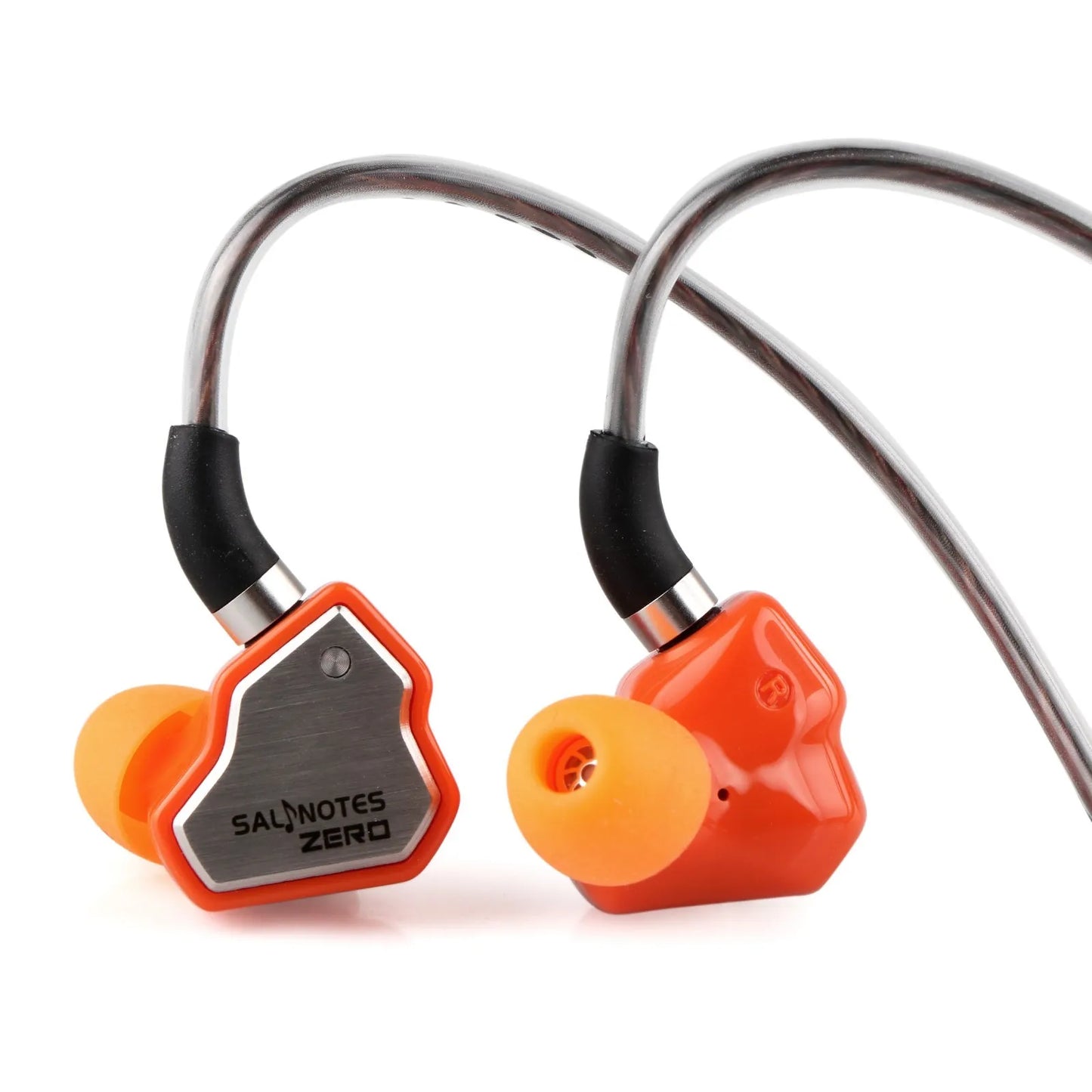 7Hz Salnotes Zero HiFi IEM | Auriculares In-Ear con Driver Dinámico 10mm, Diafragma Metálico, Cable OFC Desmontable, N52 Magnet