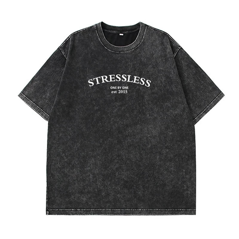 Camiseta Oversize Mujer Algodón Lavado | Estampado Leopardo Moda Y2K Manga Corta