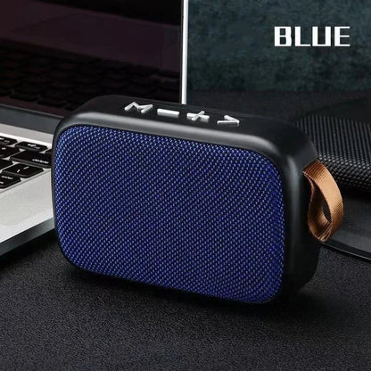 Soundbar Bluetooth 5.0 Portátil – Parlante Inalámbrico HiFi con Subwoofer, Batería 500mAh y Reproductor TF/USB