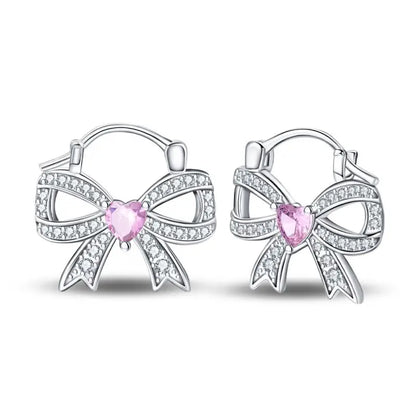 Aretes Primavera Plata 925 | Abeja, Flor y Mariposa | Aros Dobles Mujer