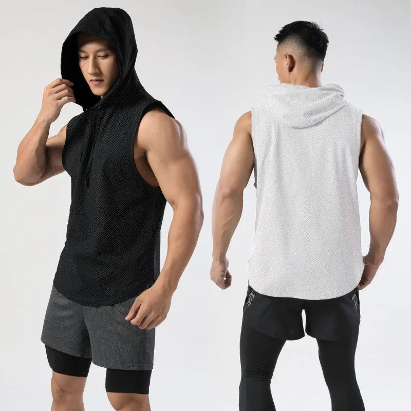 Tank Top de Hombre para Gym – Camiseta sin Mangas de Secado Rápido para Baloncesto, Running y Fitness