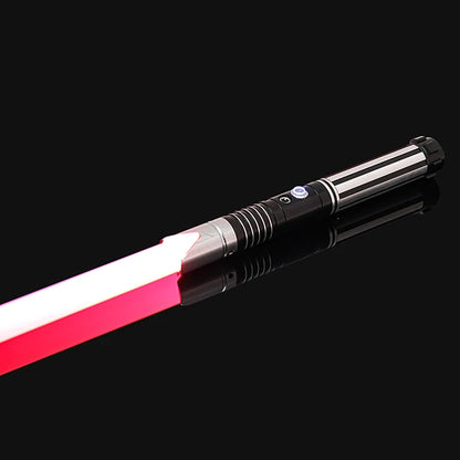 Sable de Luz RGB Metálico – Lightsaber de Juguete con Efectos Láser, Espada de Batalla y Lightstick Inspirado en Kpop