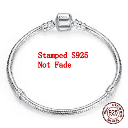 Pulsera de plata 925 estilo serpiente – Joyería fina hecha a mano, suave y elegante para mujer
