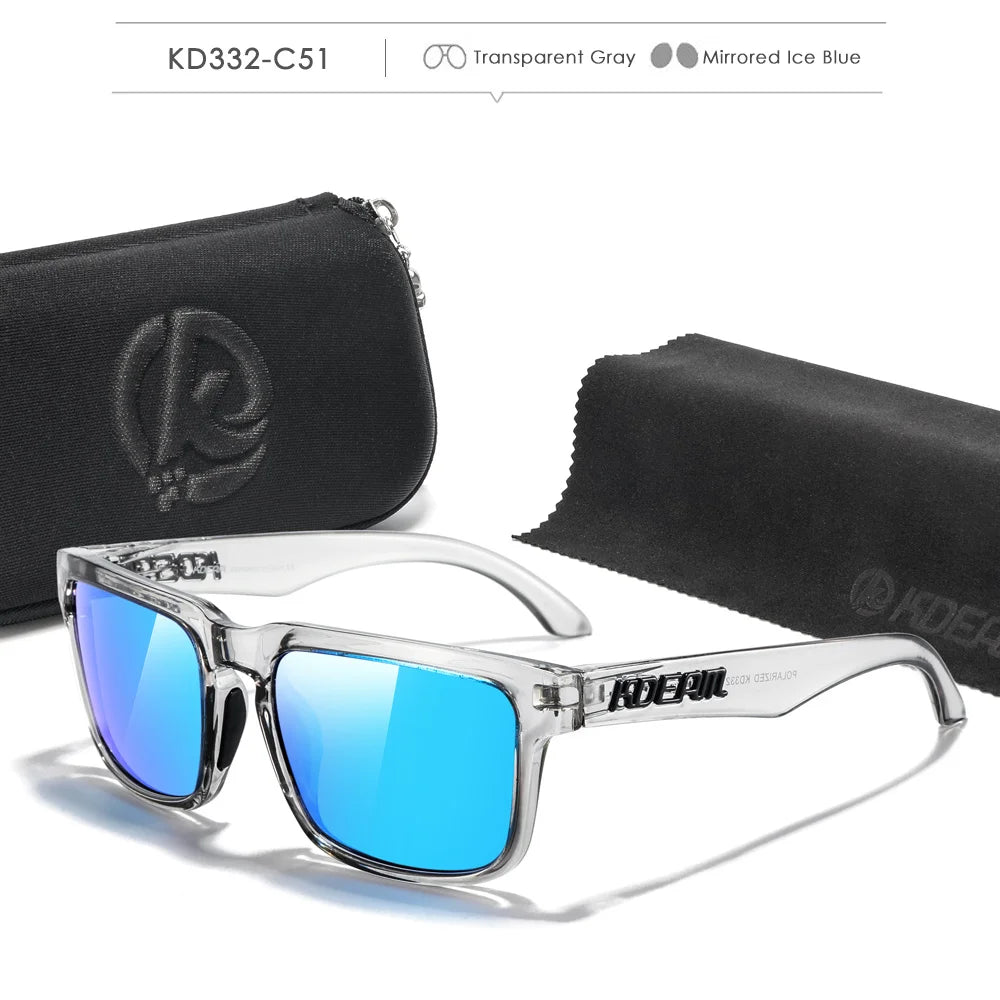 KDEAM Gafas de Sol Fotocromáticas y Polarizadas | Unisex Categoría 3 con Estuche de Lujo