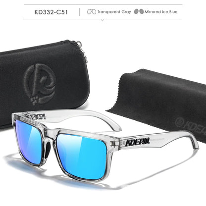 KDEAM Gafas de Sol Fotocromáticas y Polarizadas | Unisex Categoría 3 con Estuche de Lujo