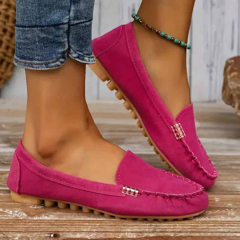 Mocasines Mujer 2024 | Zapatos Casuales Planos de Mezclilla