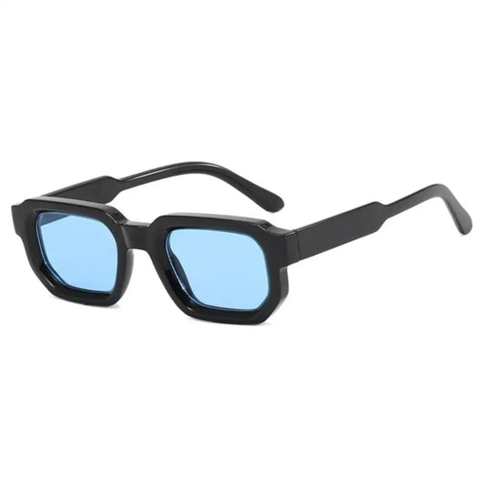 KLASSNUM Gafas de Sol Rectangulares Vintage | Retro Fashion UV400 Unisex Hombres y Mujeres