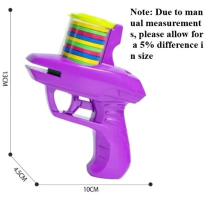 Pistola UFO Infantil con Discos de Espuma – Juguete Interactivo para Niños y Padres al Aire Libre