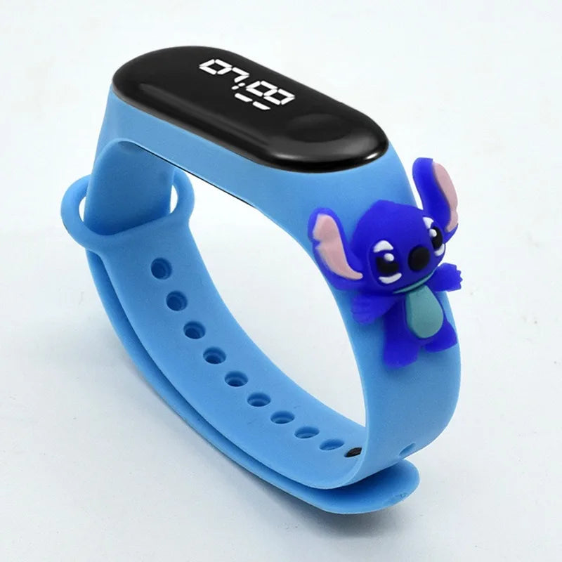 Reloj Infantil Marvel para Niños – Reloj Digital LED Impermeable con Diseño de Superhéroes