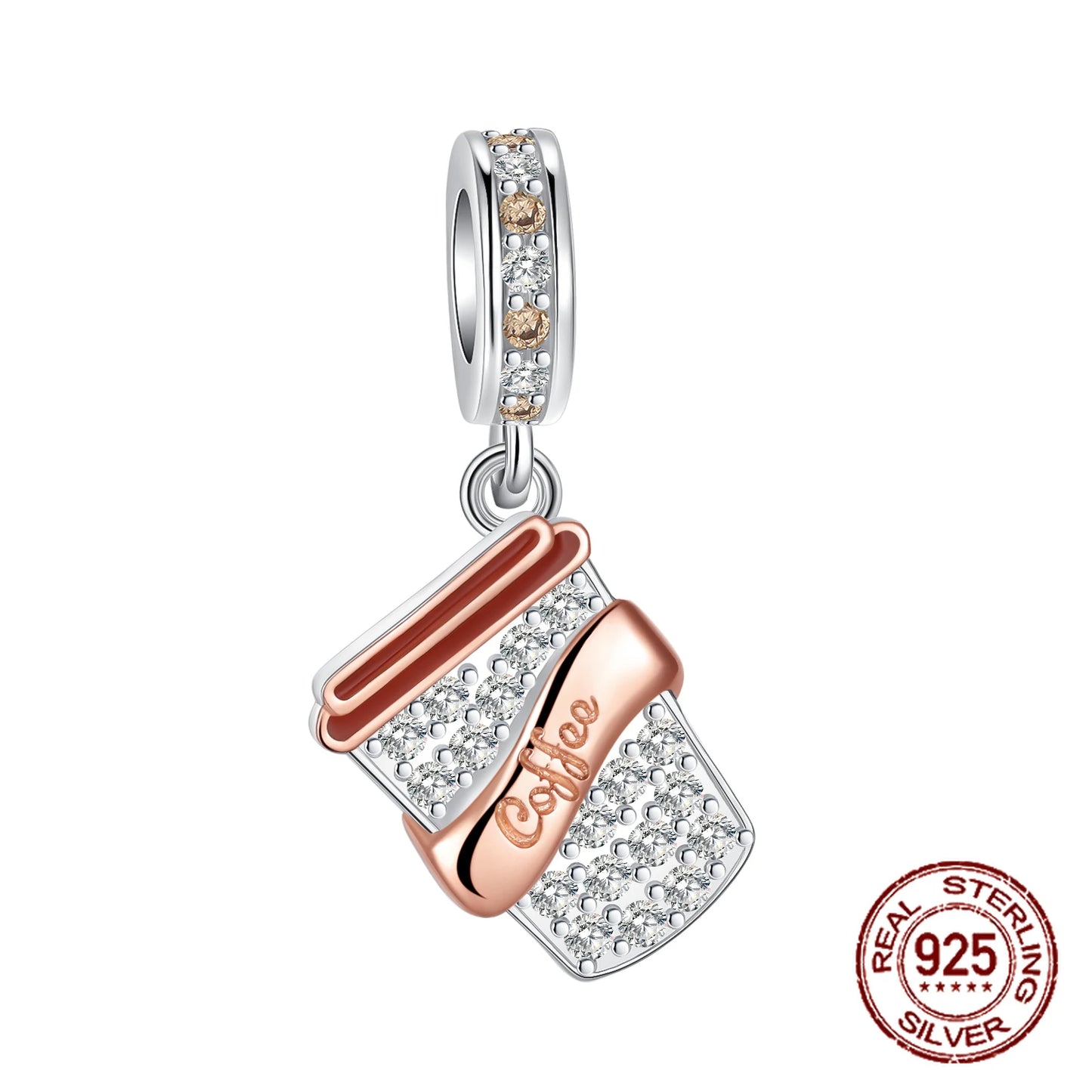 Charm avión y luciérnaga en plata 925 – Amor y viaje, compatible Pandora, pulsera y collar DIY mujer