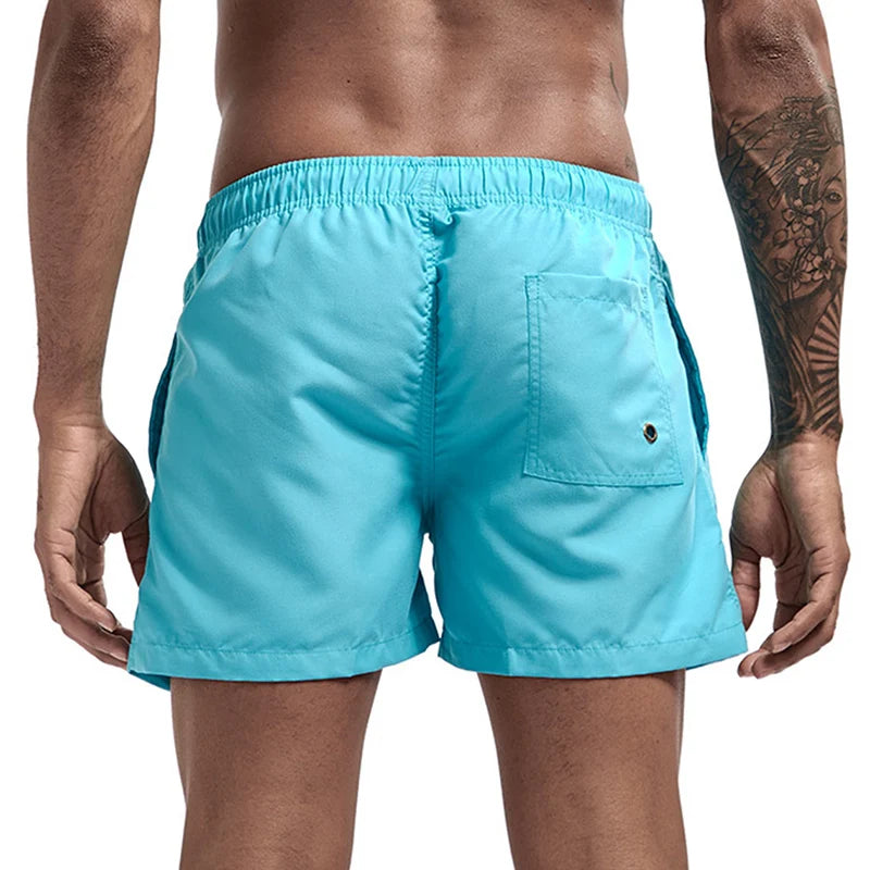 Bañador Hombre Piñas Verano | Shorts Playa Secado Rápido con Bolsillos y Forro – Swimwear Tropical