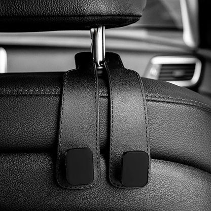 Ganchos ReposaCabezas para Coche – Organizador de Asiento Trasero | Soporte para Bolsos, Mochilas y Compras