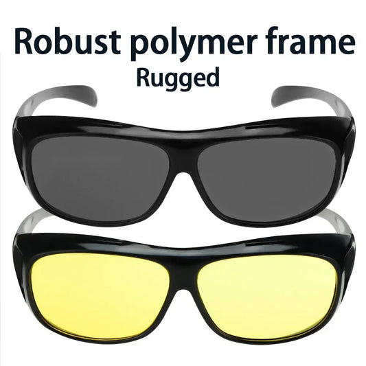 Gafas de Conducción Nocturna Polarizadas | Anti-Reflejo UV400 para Coche y Moto