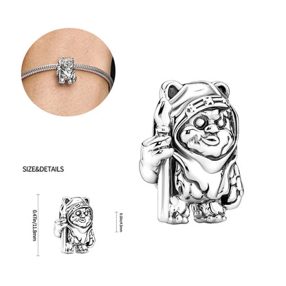 Charm Harry Potter plata 925 – Abalorio mágico de la serie para pulsera tipo Pandora