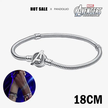 Charm Marvel Iron Man y Spiderman en Plata 925 – Abalorios Disney para Pulsera Original Mujer