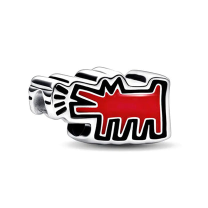 Charm Sorpresa Dopamina de Plata 925 | Dijes Cartoon Estilo Aleatorio para Pulseras DIY