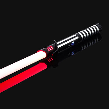 Sable de Luz RGB Metálico – Lightsaber de Juguete con Efectos Láser, Espada de Batalla y Lightstick Inspirado en Kpop