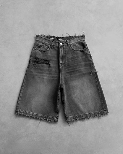 Jeans Rectos Hombre Desgastados con Rasgados | Pantalón Denim Casual Urbano 2025