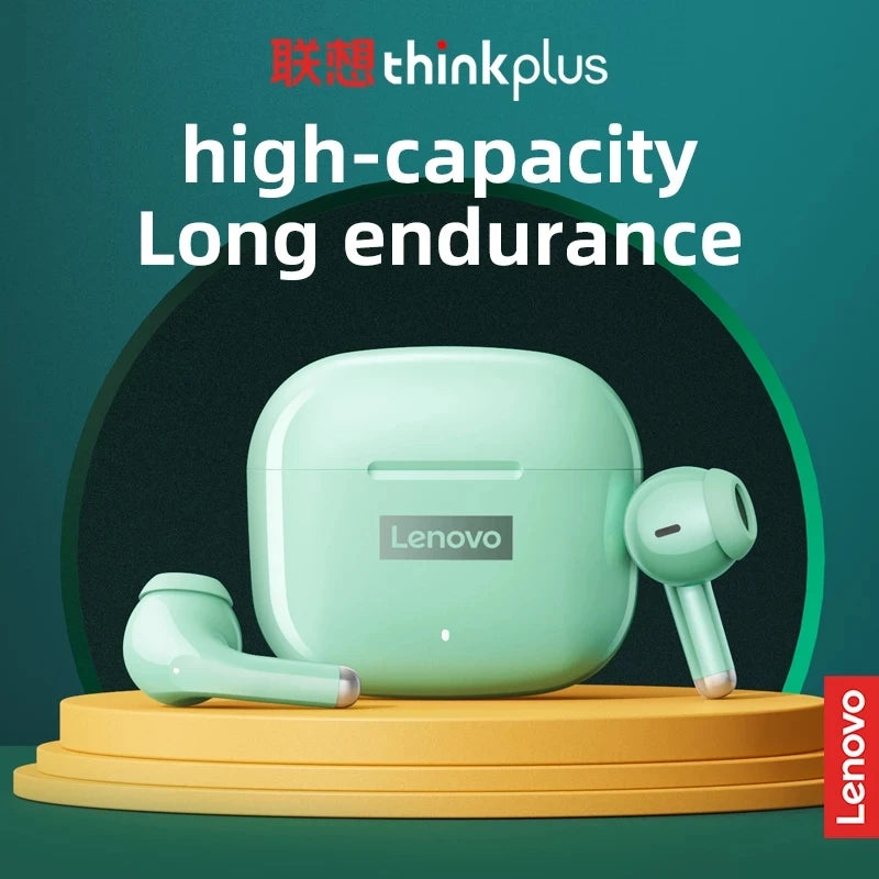 Auriculares Lenovo LP40 Pro TWS – Bluetooth 5.1 inalámbricos con reducción de ruido, control táctil y estuche 250mAh