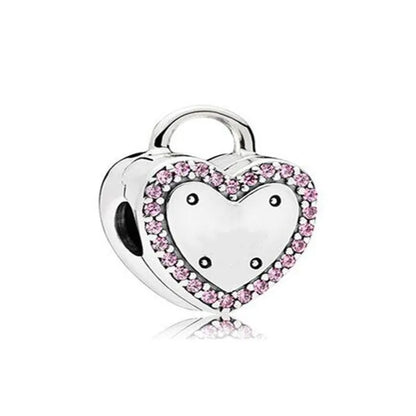 Charm Familia en Plata 925 – Abalorio Sparkling para Pulsera Original Mujer