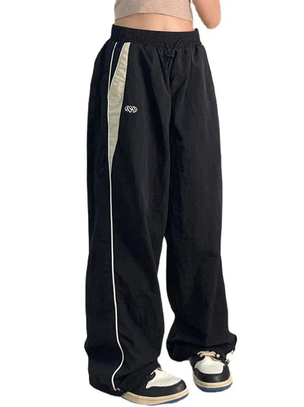 Pantalones Cargo Holgados Mujer | Pantalón Oversize Harajuku Streetwear Hip Hop Wide Leg Y2K