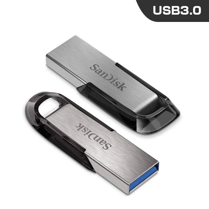 Genuine Sandisk USB 3.0 Pendrive Original CZ73 Ultra Flair 32GB PEN DRIVE 64GB 16GB 128GB 256G USB Flash Drive Memory Stick