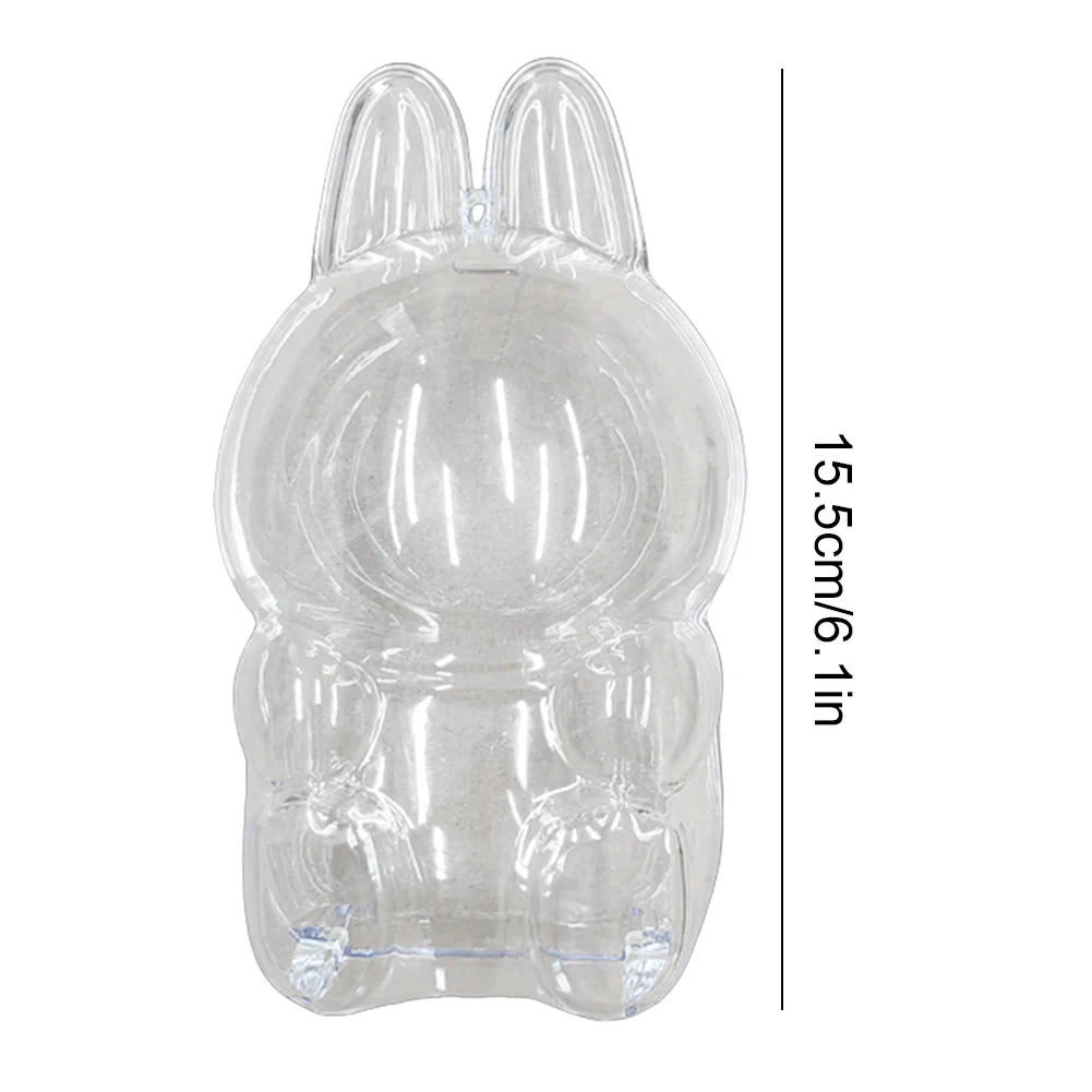 PopMart Monster Labubu V1 V2 | Ropa Protectora Transparente para Muñecos | Accesorios de Fiesta