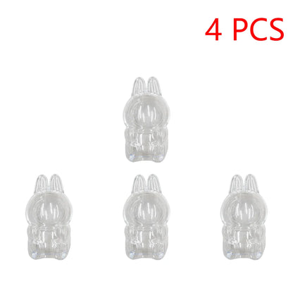 PopMart Monster Labubu V1 V2 | Ropa Protectora Transparente para Muñecos | Accesorios de Fiesta