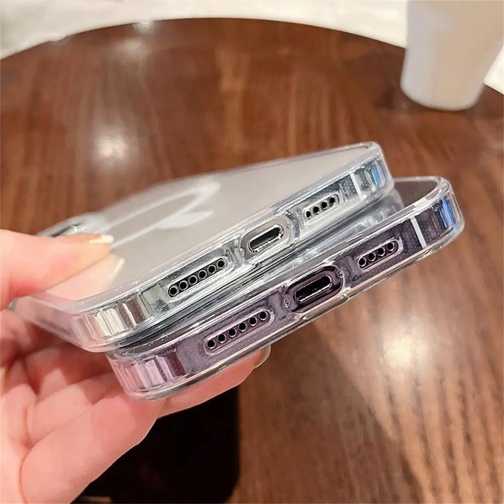 Funda Magnética Transparente para iPhone | Compatible con MagSafe