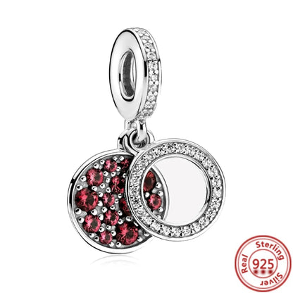 Charm perrito y huesito de plata 925 – Abalorio estilo sorpresa para pulsera tipo Pandora, joyería DIY romántica