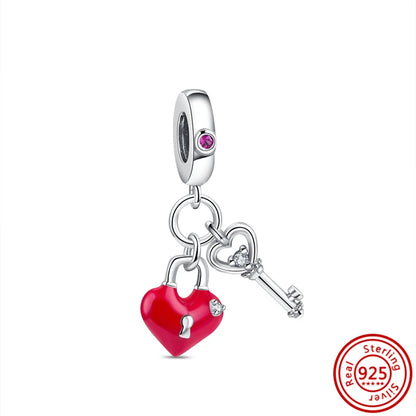 Charm Sorpresa Dopamina de Plata 925 | Dijes Cartoon Estilo Aleatorio para Pulseras DIY