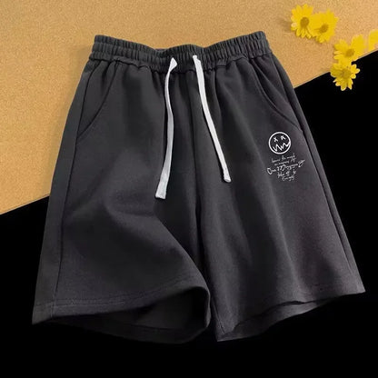 Shorts Hombre 2025 | Pantalones Cortos Oversize de Pierna Ancha y Estilo Deportivo