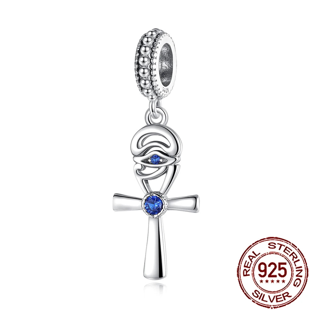 Charm Mano de Fátima con Ojo Todo lo Ve en plata 925 – Compatible Pandora, pulsera y collar mujer 2025
