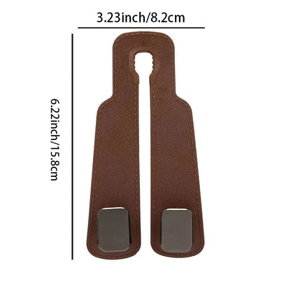 Ganchos ReposaCabezas para Coche – Organizador de Asiento Trasero | Soporte para Bolsos, Mochilas y Compras