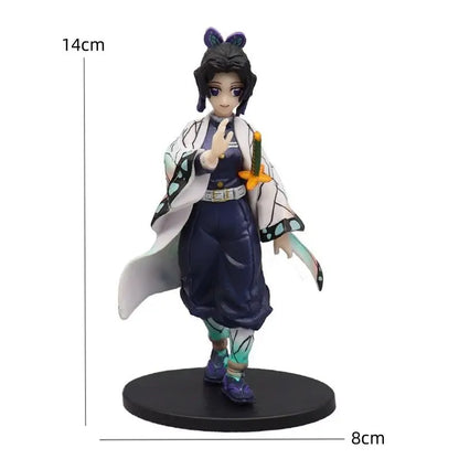 Figura Demon Slayer Anime – Kamado Tanjirou, Zenitsu y Nezuko | Figuras PVC Kimetsu no Yaiba Coleccionables