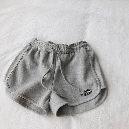 Shorts Deportivos Mujer Verano | Pantalones Cortos Cintura Alta con Cordón Casual Yoga Running