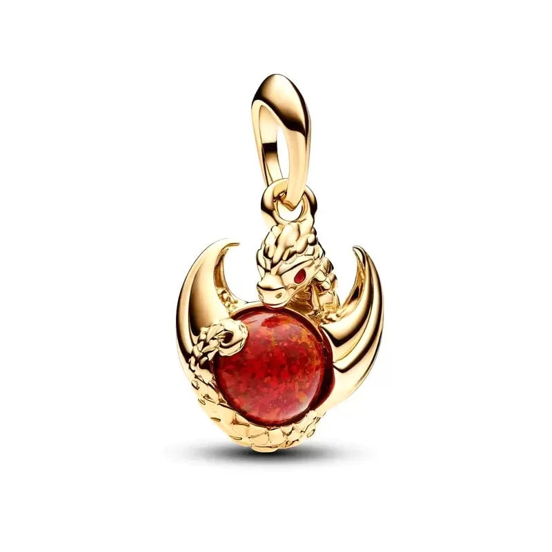 Charm Sobre Plata 925 | Serie Mago | Compatible Pulsera Pandora 3mm