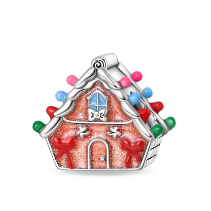 Charm Navideño Disney en Plata 925 – Abalorios Mickey y Minnie para Pulseras Originales Mujer