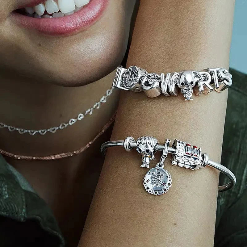 Charm Sobre Plata 925 | Serie Mago | Compatible Pulsera Pandora 3mm