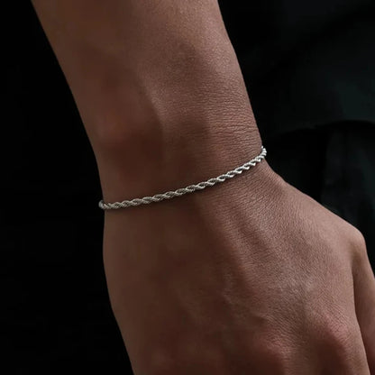 Pulsera Cuban Chain Iced Prong 14mm – Rhinestones Brillantes para Hombre y Mujer