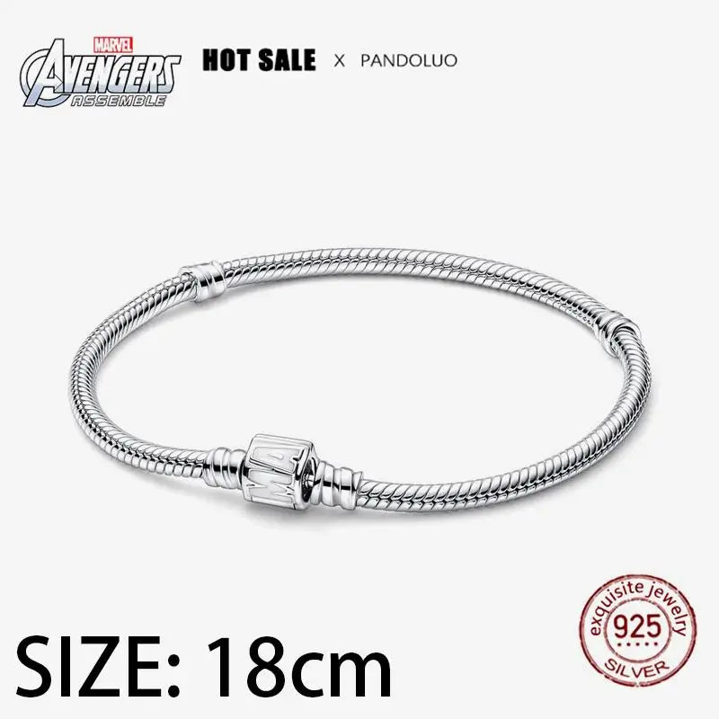 Charm Marvel Iron Man y Spiderman en Plata 925 – Abalorios Disney para Pulsera Original Mujer