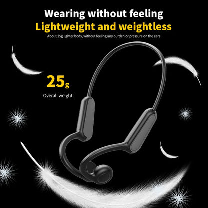 Xiaomi Mijia auriculares de conducción ósea – Inalámbricos deportivos Bluetooth con micrófono manos libres para correr