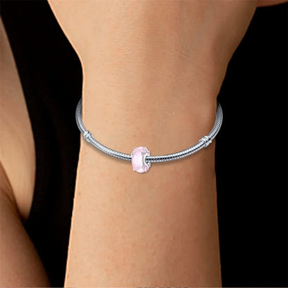 Charm Flor de Cerezo Rosa Plata 925 | Compatible Pulseras Pandora