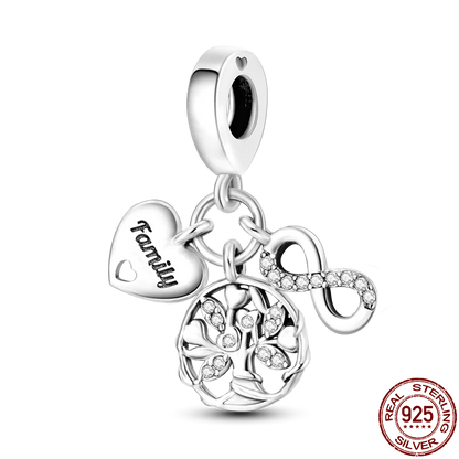 Charm Buho Serie Bee en Plata 925 – Abalorio DIY para Pulseras Originales Mujer