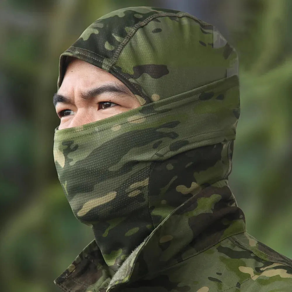 Máscara de Camuflaje para Exterior, Ciclismo y Deportes