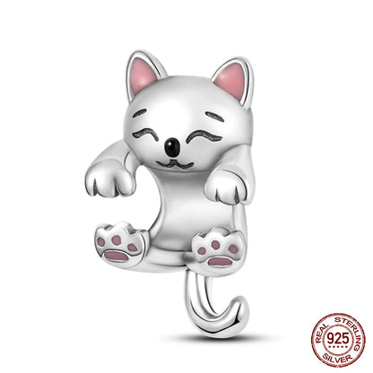 Charm Serie Océano en Plata 925 – Abalorios Tortuga, Cangrejo y Sirena para Pulsera Original Mujer