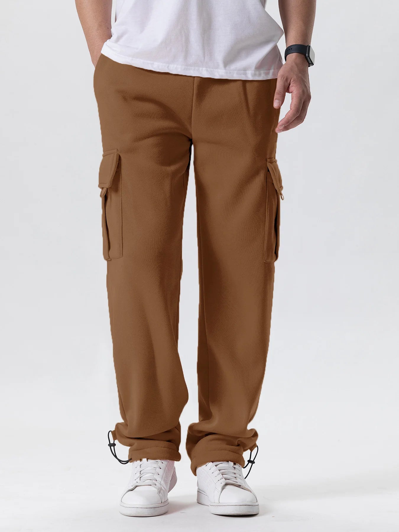 Joggers Hombre 2025 | Pantalones Deportivos Oversize con Bolsillos y Cordon Ajustable