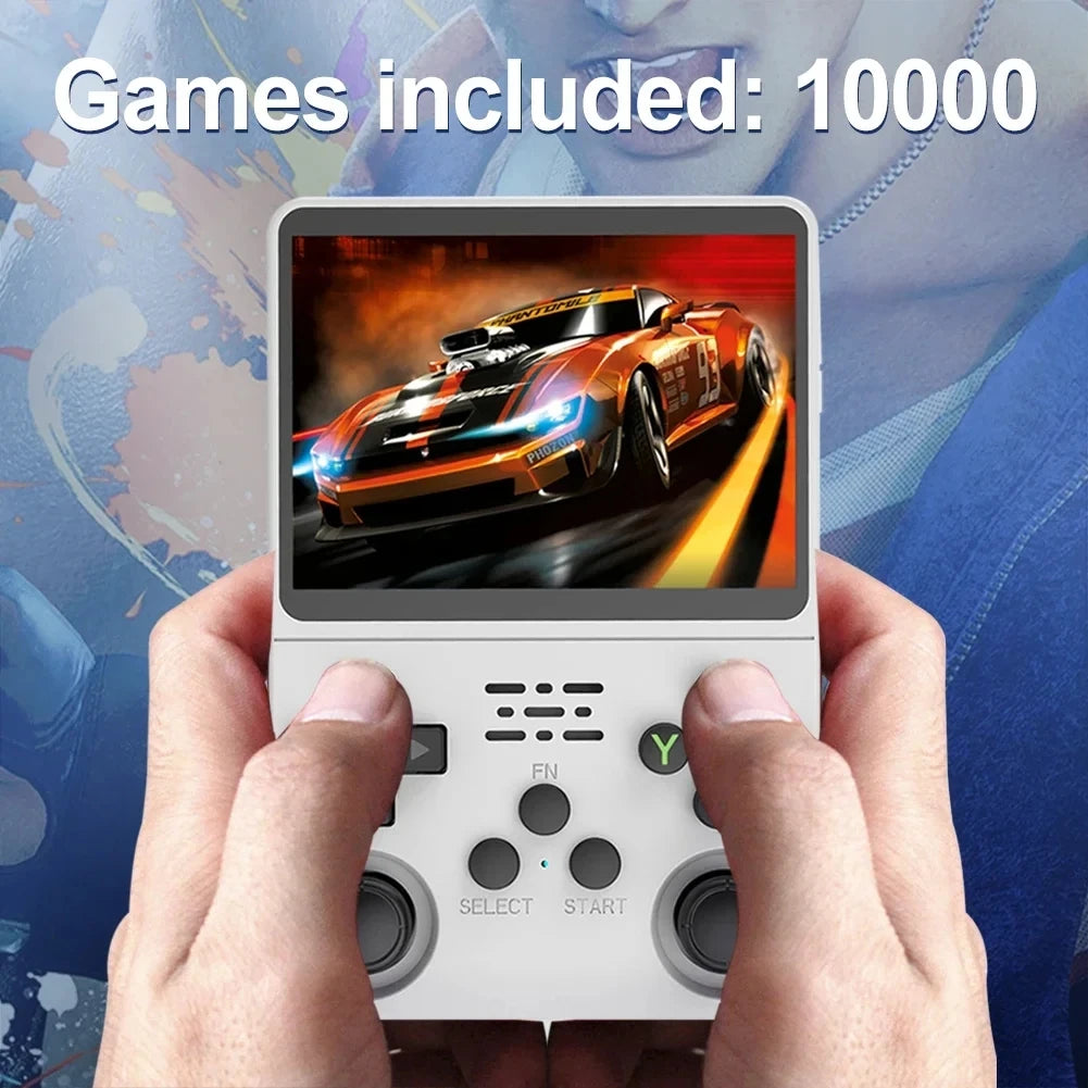 R36S Retro Handheld Game Console – Consola Portátil Linux 3.5” IPS con 64GB y 15000+ Juegos