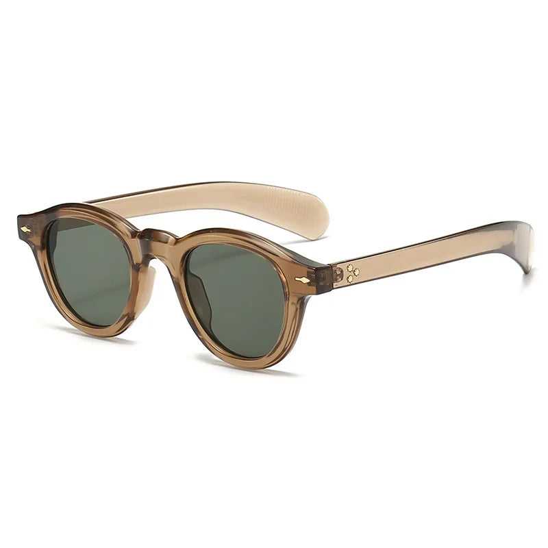 Gafas de Sol Redondas Pequeñas Retro | Lentes Ocean UV400 Estilo Punk Unisex